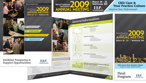 Renal Physicians Association Annual Meeting marketing materials