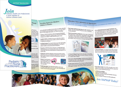 National Association of Pediatric Nurse Practioners brochure
